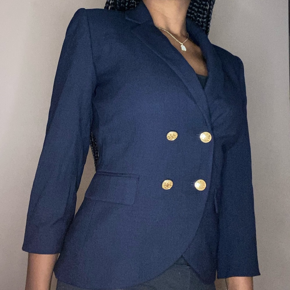 Navy blazer